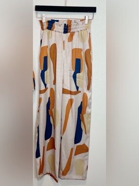 Diarrablu Beige Leer Pants XS NWT